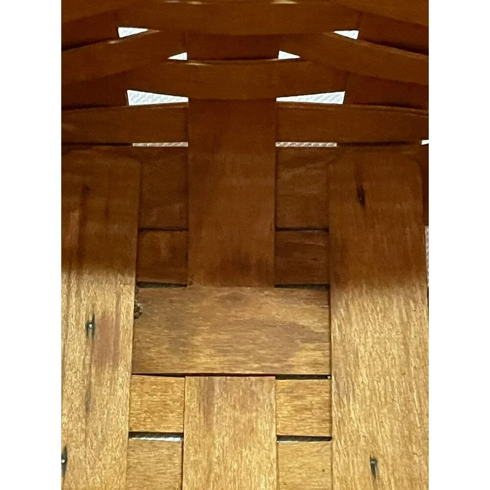 Vintage 1993 Longaberger Basket Used Plastic Protector